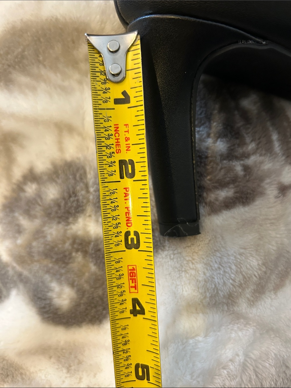 Clarks Black Cross-Strap Mid Heels - Picture 5 of 5